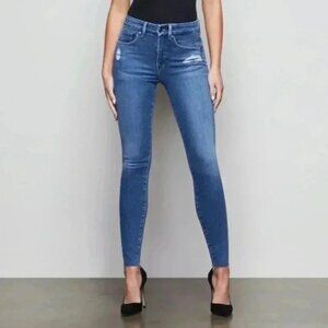 Womens Good American High Rise Skinny Jeans Size 10